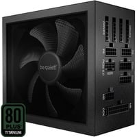 be quiet! Dark Power 13 unidad de fuente de alimentación 1000 W 20+4 pin ATX ATX Negro, Fuente de alimentación de PC negro, 1000 W, 100 - 240 V, 1100 W, 50 - 60 Hz, 13/6 A, 6 A
