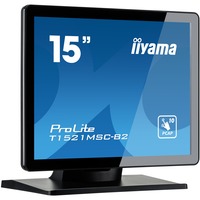 iiyama T1521MSC-B2, Monitor LED negro (mate)