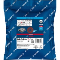 Bosch Disco abrasivo de fibra cerámica Prisma Expert R781 X-LOCK, Ø 115mm, K60, Rueda de esmeril 