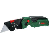 Bosch Klappmesser 1600A032V7, Cuchillo verde/Negro
