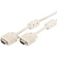 Digitus Cable de conexión para monitor VGA, conector VGA > conector VGA beige