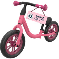 HUDORA 10928, Bicileta sin pedales rosa neón