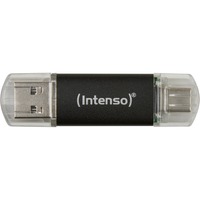 Intenso Twist Line 512 GB, Lápiz USB antracita/Transparente