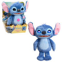 Just Play Disney Stitch - Many Moods Stitch, Peluches Personaje, 3 año(s), Interactivo, Sonoro, AA