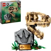 LEGO Jurassic World Fósiles de Dinosaurio: Cráneo de T. rex, Juegos de construcción Juego de construcción, 9 año(s), Plástico, 577 pieza(s), 664 g