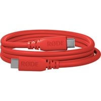 Rode Microphones USB 3.2 Gen1 Kabel SC27-R red, USB-C Stecker > USB-C Stecker, Cable rojo