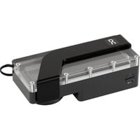 Alphacool Depósito plano Core DDCzero 140, Depósito de expansión negro/Transparente