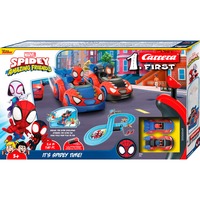 Carrera FIRST Spidey - It's Spidey Time!, Pistas de carreras 