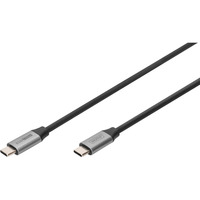 Digitus Cable de conexión USB 3.2 Gen 1 USB-C > USB-C negro/Gris