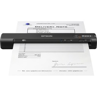 Epson WorkForce ES-60W, Escáner de alimentación de hojas negro, 600 x 600 DPI, 48 bit, 24 bit, 16 bit, 8 bit, 4 seg/página
