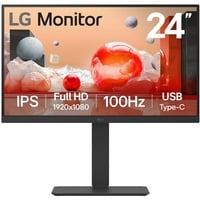 LG 24BA650 pantalla para PC 60,5 cm (23.8") 1920 x 1080 Pixeles Full HD LED Negro, Monitor LED negro, 60,5 cm (23.8"), 1920 x 1080 Pixeles, Full HD, LED, 5 ms, Negro