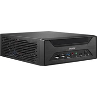 Shuttle XH610 PC/estación de trabajo barebone 3,5 l tamaño PC Negro Intel H610 LGA 1700 negro, 3,5 l tamaño PC, Carcasa PC, Intel H610, LGA 1700, DDR4-SDRAM, M.2, PCI Express, Serial ATA III
