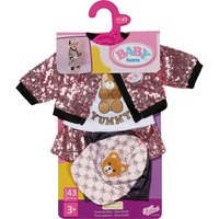 ZAPF Creation BABY born Glam Outfit 43cm, Accesorios para muñecas BABY born Glam Outfit 43cm, Juego de ropita para muñeca, 3 año(s)