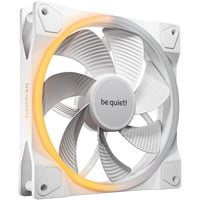 be quiet! Light Wings 140 mm PWM Reverse White Carcasa del ordenador Ventilador 14 cm Blanco 1 pieza(s) blanco, Ventilador, 14 cm, 1300 RPM, 87,3 m³/h, Blanco