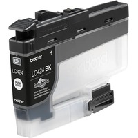 Brother LC424BK cartucho de tinta 1 pieza(s) Original Negro Negro, 1 pieza(s), 750 páginas, Pack individual
