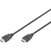 Digitus Cable de conexión HDMI High Speed, con Ethernet, Full HD 1080i/p negro