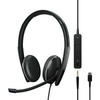 EPOS ADAPT 165 USB-C II, Auriculares con micrófono negro