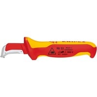 KNIPEX Cuchillo pelacables VDE rojo/Amarillo