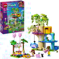 LEGO Friends Fiesta de Cumpleaños y Casa del Árbol Felina, Juegos de construcción Juego de construcción, 6 año(s), Plástico, 321 pieza(s), 452 g