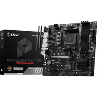 MSI PRO B550M-P WIFI6E, Placa base negro