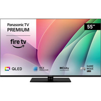Panasonic TV-55W80AEZC, TV QLED negro
