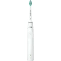 Philips 3100 series HX3671/13 Cepillo dental eléctrico sónico - Blanco, Cepillo de dientes eléctrico blanco, Adulto, Cepillo dental sónico, Blanco, Blanco, Batería, Batería integrada
