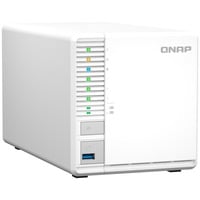 QNAP TS-364 NAS Torre Intel® Celeron® N5095 8 GB DDR4 0 TB QNAP Turbo System Blanco NAS, Torre, Intel® Celeron®, N5095, 8 GB, DDR4