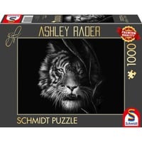 Schmidt Spiele Ashley Rader: Naturaleza Salvaje - Tigre, En el Signo de la Libertad, Puzzle 