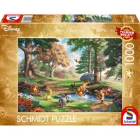 Schmidt Spiele Disney Winnie The Pooh Puzle de figuras 1000 pieza(s) Dibujos, Puzzle 1000 pieza(s), Dibujos