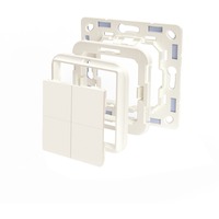 Shelly Adaptador Busch-Jaeger para Blu Wall Switch 4 pulsadores de pared 