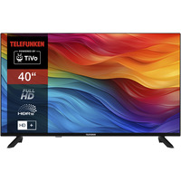Telefunken D40F751X7CW, Televisor LED negro