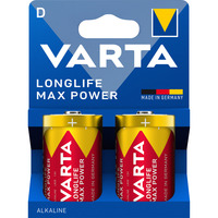 VARTA Longlife Max Power LR20  04720101422, Batería 