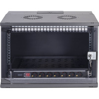 Digitus Set de red SOHO Pro 19" 540x400 mm (AnxP), Armario IT negro