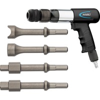 Hazet Vibrationsmeißel-Satz 9035V/5, Herramientas neumáticas negro/Azul