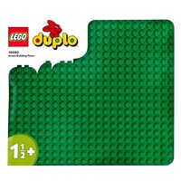 LEGO DUPLO 10980 Base de Construcción Verde, Placa Base, Juegos de construcción verde, Placa Base, Juego de construcción, 1,5 año(s), Plástico, 1 pieza(s), 287 g