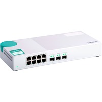 QNAP QSW-308S switch No administrado Gigabit Ethernet (10/100/1000) Blanco, Interruptor/Conmutador blanco, No administrado, Gigabit Ethernet (10/100/1000)