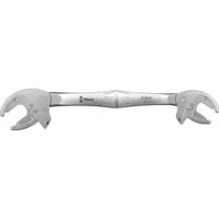 Wera 6006 Joker M / L Llave doble autoajustable, Llave de tuercas plateado