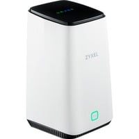 Zyxel FWA510 router inalámbrico Multi-Gigabit Ethernet Tribanda (2,4 GHz/5 GHz/5 GHz) 5G Negro, Blanco, Router WIRELESS LTE Wi-Fi 6 (802.11ax), Tribanda (2,4 GHz/5 GHz/5 GHz), Ethernet, 5G, Negro, Blanco, Router de sobremesa