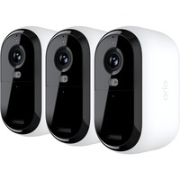 Arlo Essential cámara exterior 2K, Cámara de vigilancia blanco/Negro