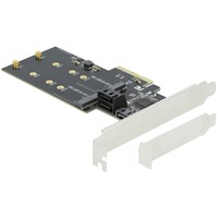 DeLOCK 90499 tarjeta y adaptador de interfaz Interno M.2, SATA, Tarjeta de interfaz PCIe, M.2, SATA, 6 Gbit/s, SATA