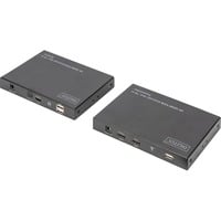 Digitus Set extensor KVM HDMI 4K, Alargador de HDMI 