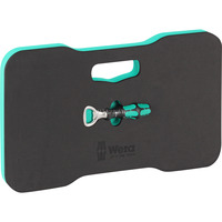 Wera Set de rodilleras y calentadores de manos 2, Protección de la rodilla negro/Verde