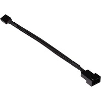 Alphacool Cable de extensión 4 pines a 4 pines, 15 cm, Cable alargador negro