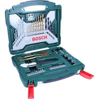 Bosch Coffret X-Line Titane de 50 piÃ¨ces 2607019327, Conjuntos de brocas & puntas verde, China, 6 pieza(s), 6,6 kg, 400 mm, 270 mm, 250 mm