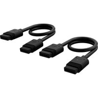 Corsair iCUE LINK cable, 200mm, recto negro