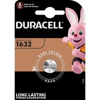 Duracell 1632 Batería de un solo uso CR1632 Litio Batería de un solo uso, CR1632, Litio, 3 V, 1 pieza(s), 137 mAh