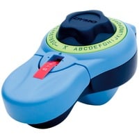 Dymo Junior máquina de grabado, Dispositivo de grabación en relieve azul/Verde