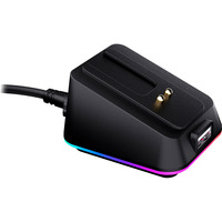 ENDORFY Base para ratón negra, para LIV Wireless, LIV Plus Wireless, Estación de carga negro