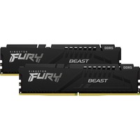 Kingston FURY FURY Beast módulo de memoria 64 GB 2 x 32 GB DDR5 5200 MHz, Memoria RAM negro, 64 GB, 2 x 32 GB, DDR5, 5200 MHz, 288-pin DIMM