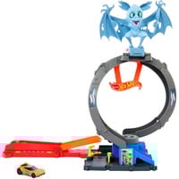 Mattel City HTN78 vehículo de juguete, Pistas de carreras Set de pistas y vehículo, 4 año(s), Plástico, Multicolor